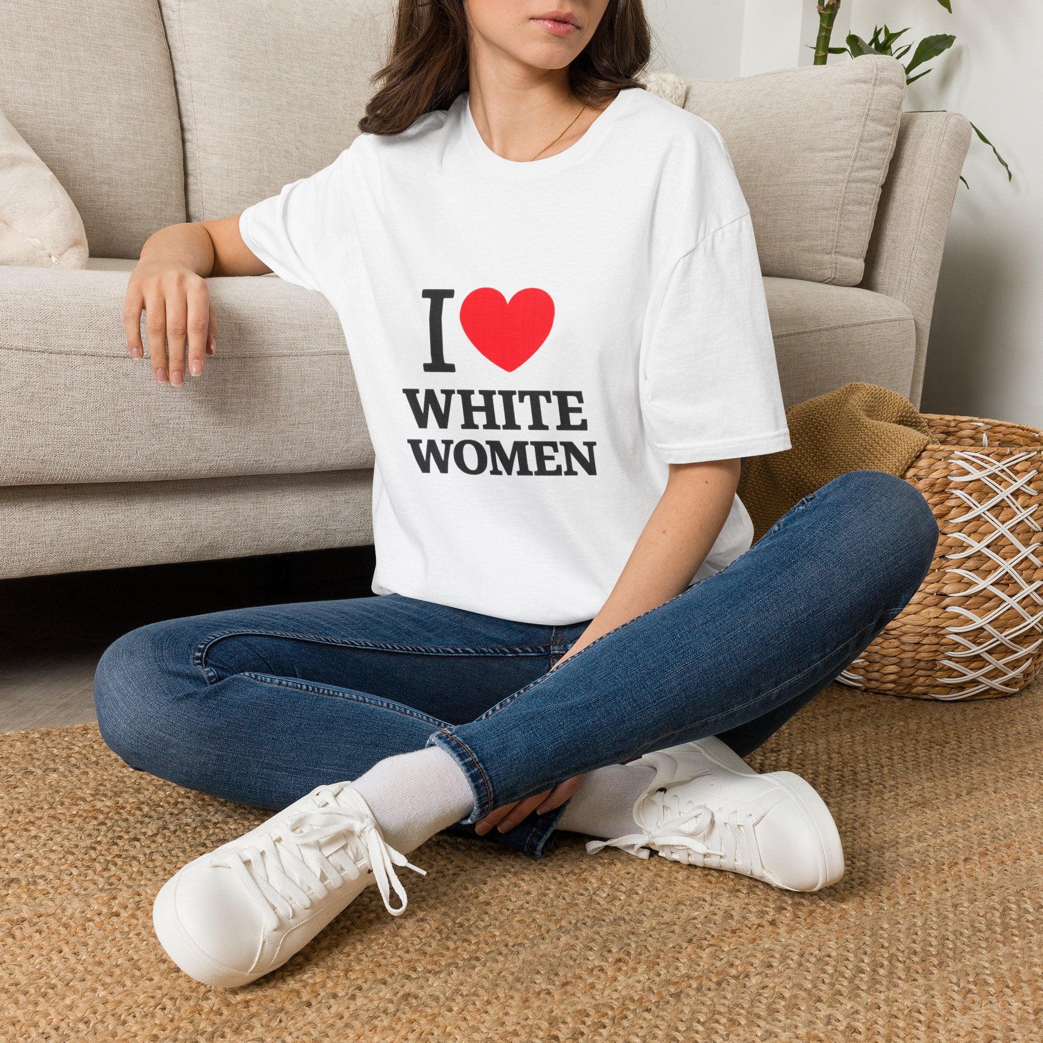 I Love White Women T-Shirt