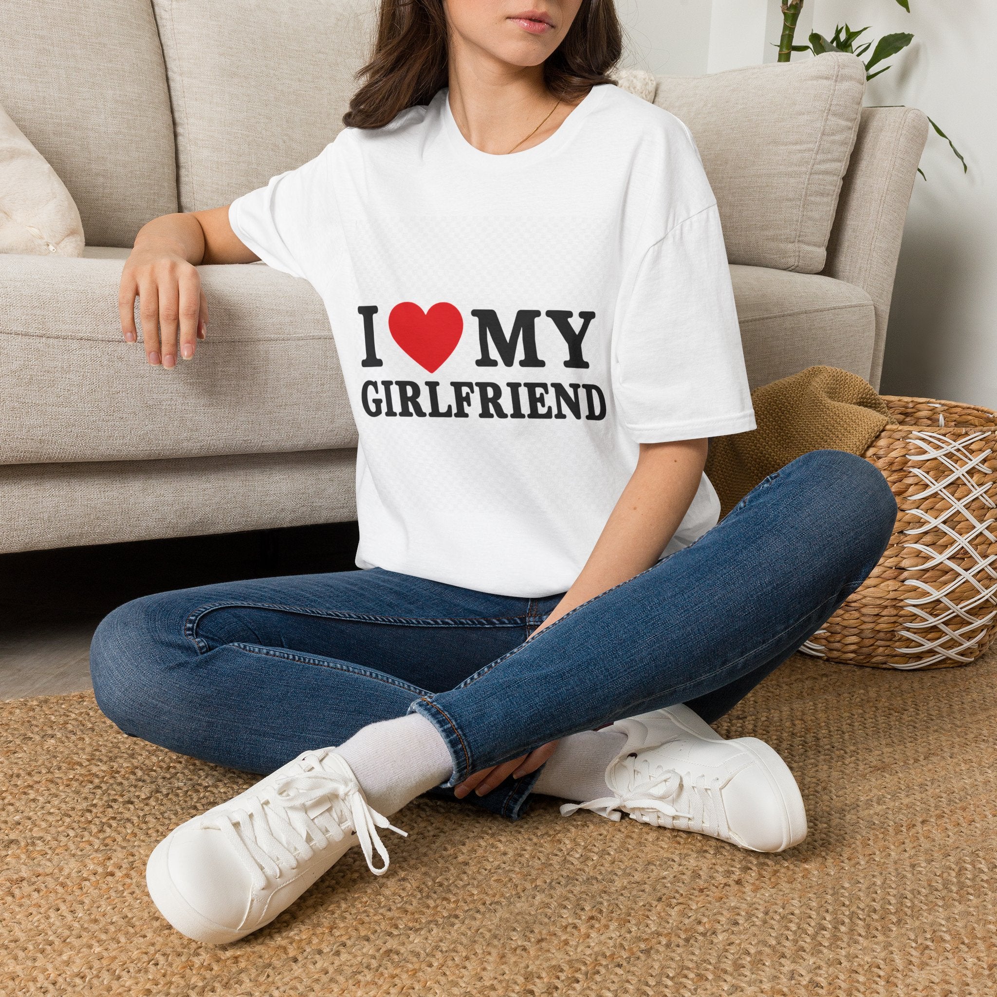 I Love My Girlfriend T-Shirt